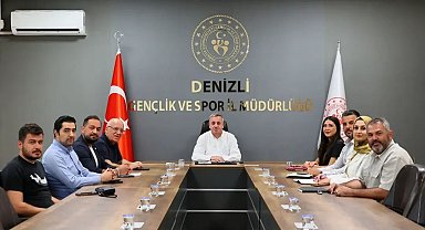 Denizli'de yeni futbol sezon öncesi antrenman saha planlaması yapıldı