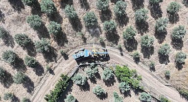 Didim'de yol çalışmaları sürüyor