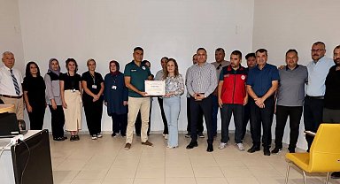 Dinar'da hastane çalışanlarına yönelik su verimliliği toplantısı