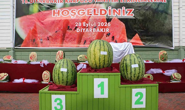 Diyarbakır'da 16. Karpuz Festivali coşkusu
