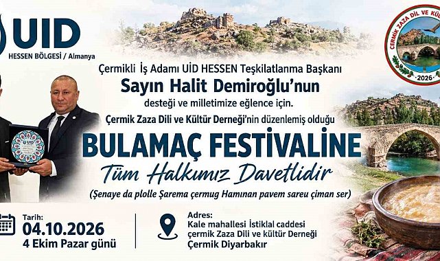 Diyarbakır'da Bulamaç Festivali düzenlenecek