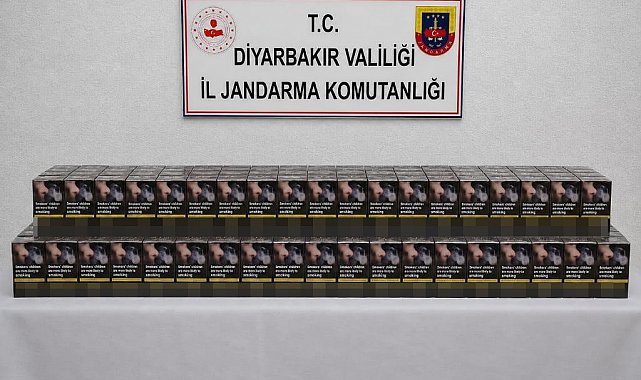 Diyarbakır'da çok sayıda gümrük kaçağı ürün ele geçirildi