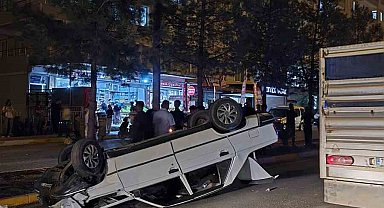 Diyarbakır'da trafik kazası: 1 yaralı