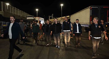 Doğubayazıt Kaymakamı Ayvat'tan Gürbulak Gümrük Kapısı'na gece denetimi