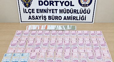 Dörtyol'da iş yerinde kumar oynayan 5 kişiye 58 bin 20 TL ceza