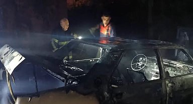 Dörtyol'da TOFAŞ alevlere teslim oldu