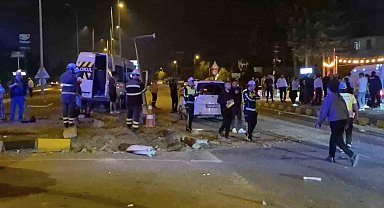 Düğün dönüşü feci kaza: 21 yaralı