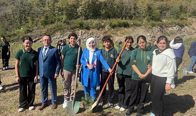 Düzce ile Kamerun arasında dostluk için hatıra ormanı