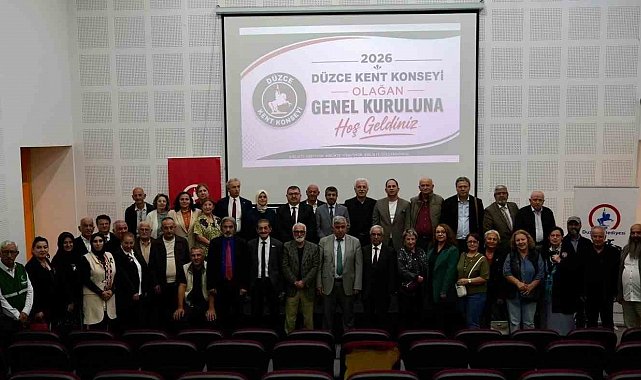 Düzce Kent Konseyi yeni başkanı Orhan Yılmaz oldu