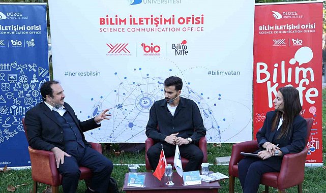 Düzce Üniversitesi 'Gazze İçin Bilim Kafe' etkinliklerine devam ediyor