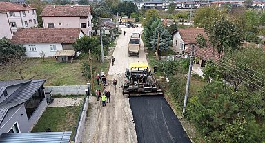 Düzce'de 48 bin ton asfalt döküldü
