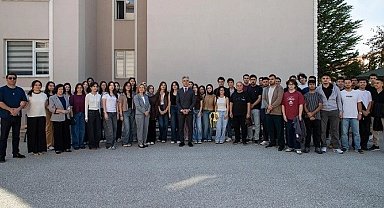 EBYÜ Rektörü Kuyrukluyıldız, Tıp Fakültesi öğrencileriyle buluştu