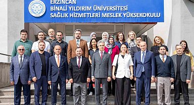 EBYÜ Sağlık Hizmetleri Meslek Yüksekokulunda devir teslim töreni yapıldı
