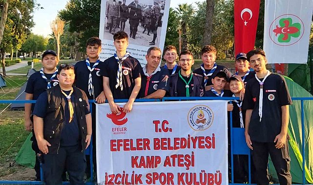Efeler Belediyesi izcileri sahaya indi
