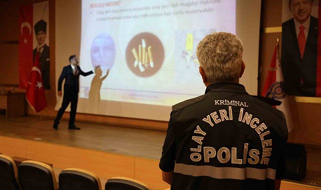 Elazığ emniyetinden itfaiye ve sağlık personeline adli delil eğitimi