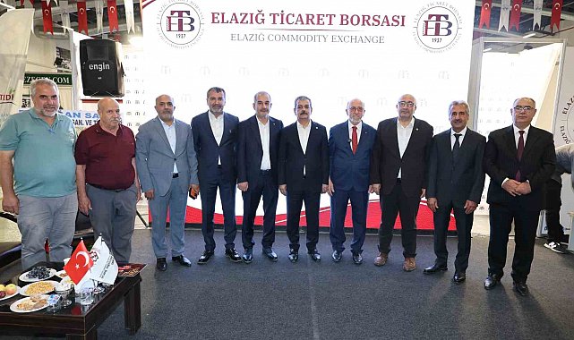 Elazığ Ticaret Borsası standına fuarda yoğun ilgi