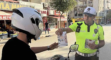Elazığ'da 89 motosiklet sürücüsüne 848 bin lira ceza