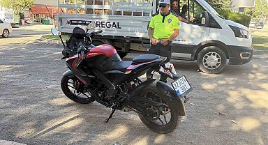 Elazığ'da abart egzozlu motosiklete 21 bin lira