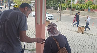 Elazığ'da dilencilere zabıta operasyonu: Bahaneleri pes dedirtti
