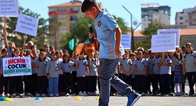 Elazığ'da öğrenciler Gazzeli akranları için bir araya geldi