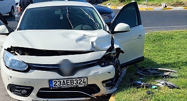 Elazığ'da trafik kazası: 1 yaralı