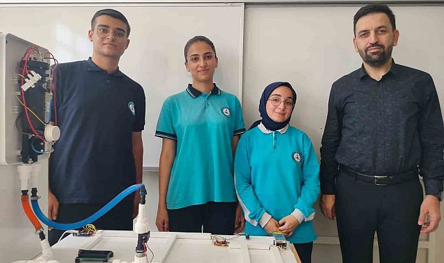 Elazığlı öğrenciler dünya finalinde: Su tasarrufu projesiyle 11 bin başvuruyu geride bıraktılar