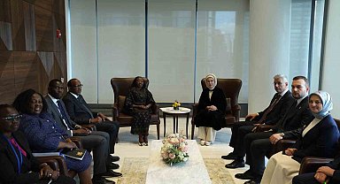 Emine Erdoğan, Kenya Cumhurbaşkanı'nın eşi Rachel Ruto ile görüştü