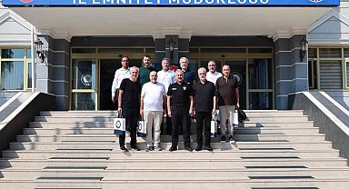 Emniyet Müdürü Aktaş, yaş haddinden emekli olan meslektaşlarıyla buluştu