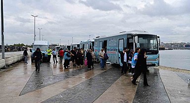 Engellilere özel Boğaz turu gerçekleştirildi