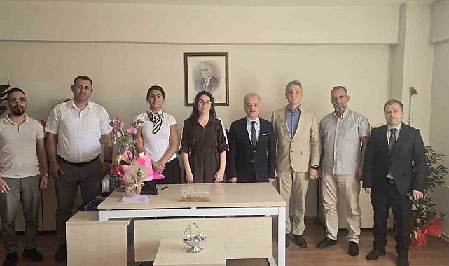 Erzincan 112 Başhekimliğine atanan Yılmaz'a hayırlı olsun ziyareti