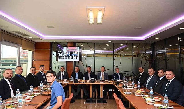 Erzincan Emniyet Müdürü Zafer Baybaba için veda yemeği düzenlendi