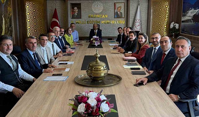 Erzincan'da İlçe Milli Eğitim Müdürleri Kurulu toplantısı yapıldı