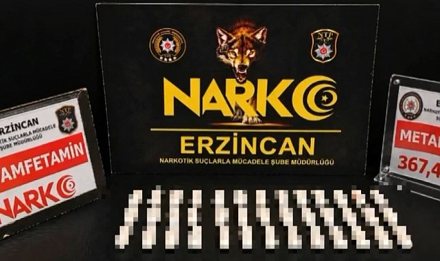 Erzincan'da midesinde uyuşturucu taşıyan şüpheli tutuklandı