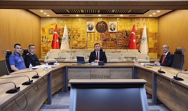 Erzincan'da "Okul Güvenliği" toplantısı gerçekleştirildi
