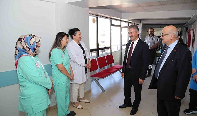 Erzurum İl Sağlık Müdürü Meral saha çalışmalarına yoğunlaştı