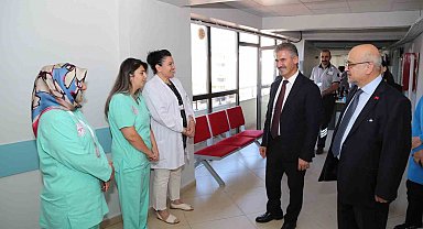 Erzurum İl Sağlık Müdürü Meral saha çalışmalarına yoğunlaştı