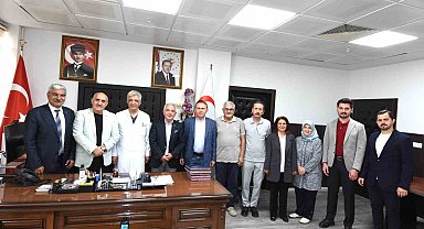 Erzurum Kent Konseyi'nden Başhekim Eroğlu'na ziyaret