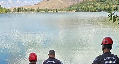 Erzurum'da gölete giren şahsın cansız bedenine ulaşıldı
