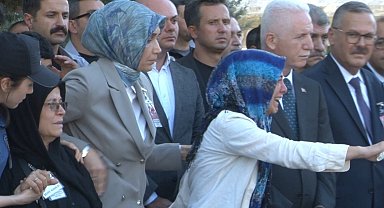 Esenyurt'ta denetim sırasında şehit olan polis memuru son yolculuğuna uğurlandı