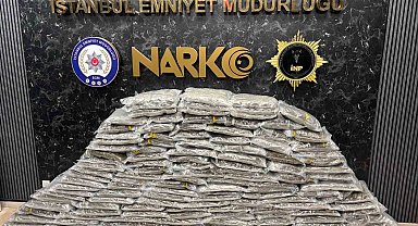 Esenyurt'ta uyuşturucu operasyonu: 143 kilogram skunk ele geçirildi