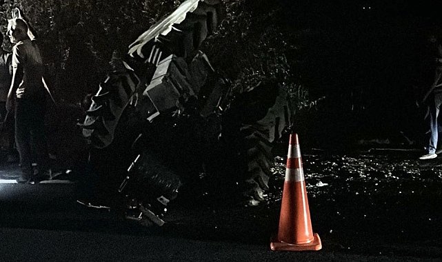Eskişehir-Ankara yolunda kamyonla traktör çarpıştı: 1 yaralı