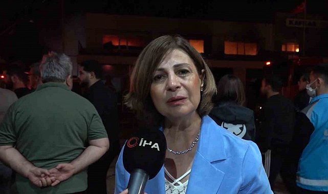 Eskişehir Büyükşehir Belediye Başkanı Ayşe Ünlüce: "Ekipler yangının yan taraflara sıçramaması için büyük bir gayret içinde"