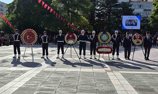 Eskişehir'de 19 Eylül Gaziler Günü törenle kutlandı