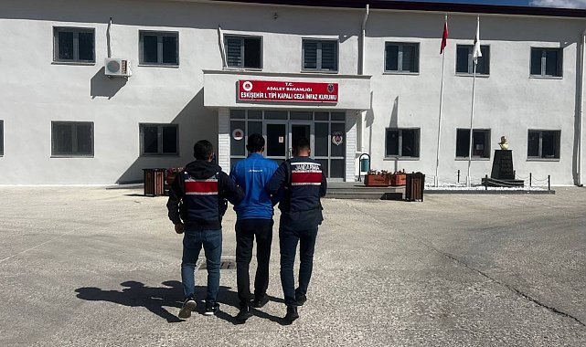 Eskişehir'de 47 yıl hapis cezası ile aranan şahıs yakalandı