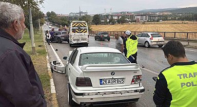 Eskişehir'de 7 araçlı zincirleme kaza: 1 yaralı