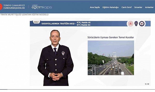 Eskişehir'de fahri trafik müfettişlerine eğitim