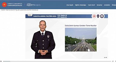 Eskişehir'de fahri trafik müfettişlerine eğitim