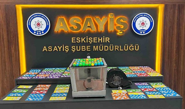 Eskişehir'de iş yerine kumar baskını: 36 kişiye 417 bin TL ceza
