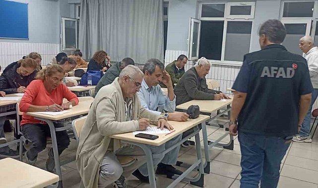 Eskişehir'de mahalle bazlı afet eğitimi verildi