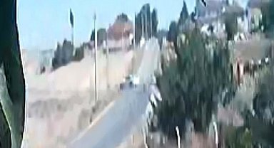 Eskişehir'deki 5 kişinin yaralandığı kazanın güvenlik kamerası görüntüleri ortaya çıktı